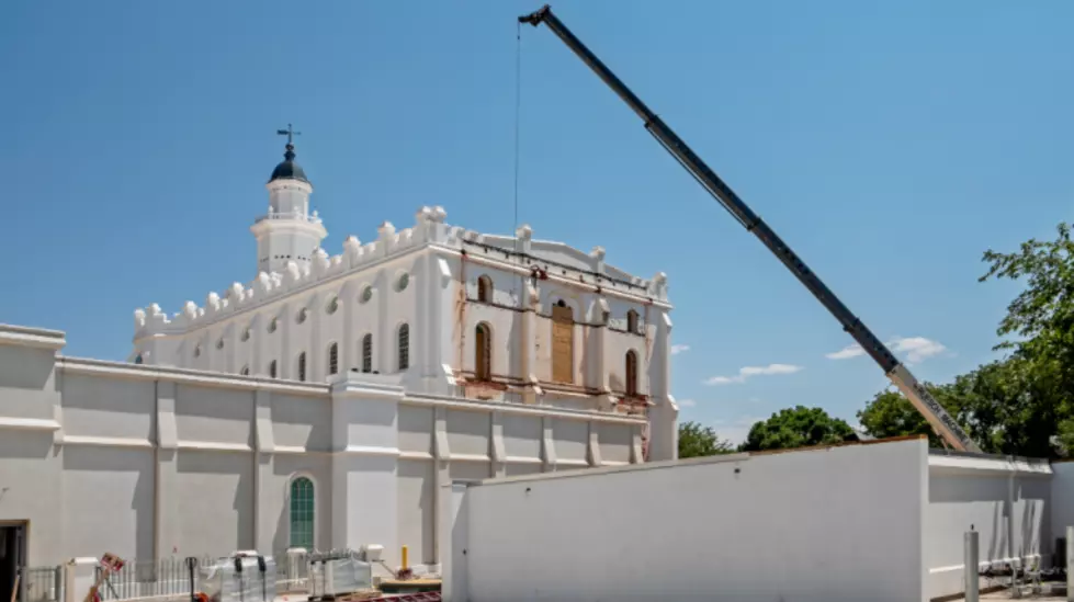 St. George temple nears renovation completion
