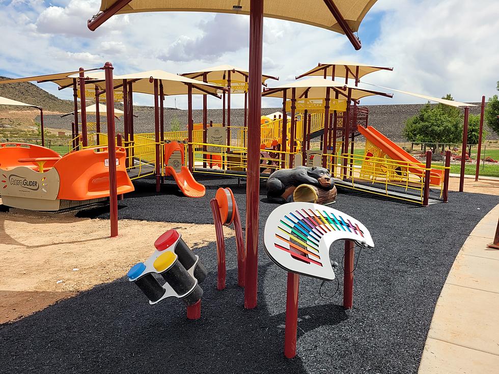 Kids with special needs will love the new playground in Hurricane