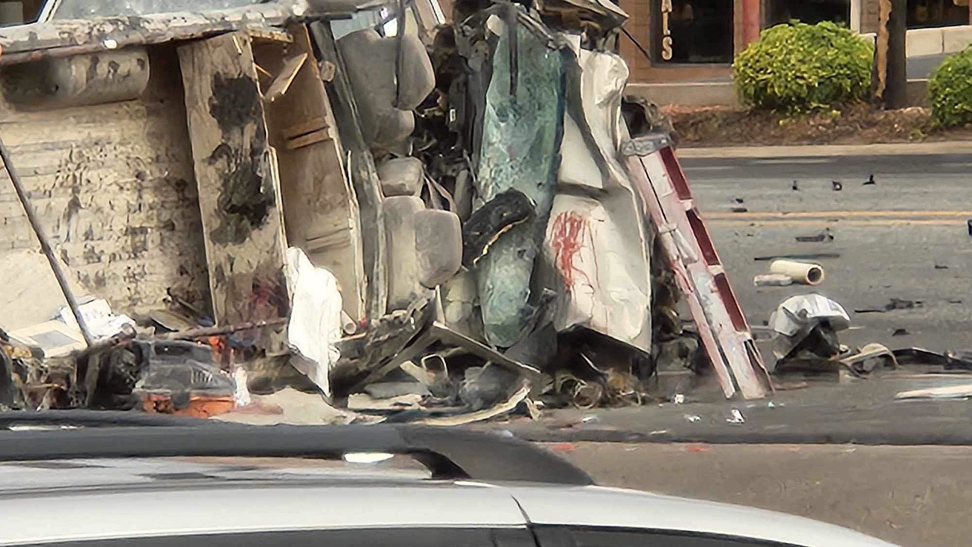 Person Trapped in Wreckage in St. George near Sunset Boulevard