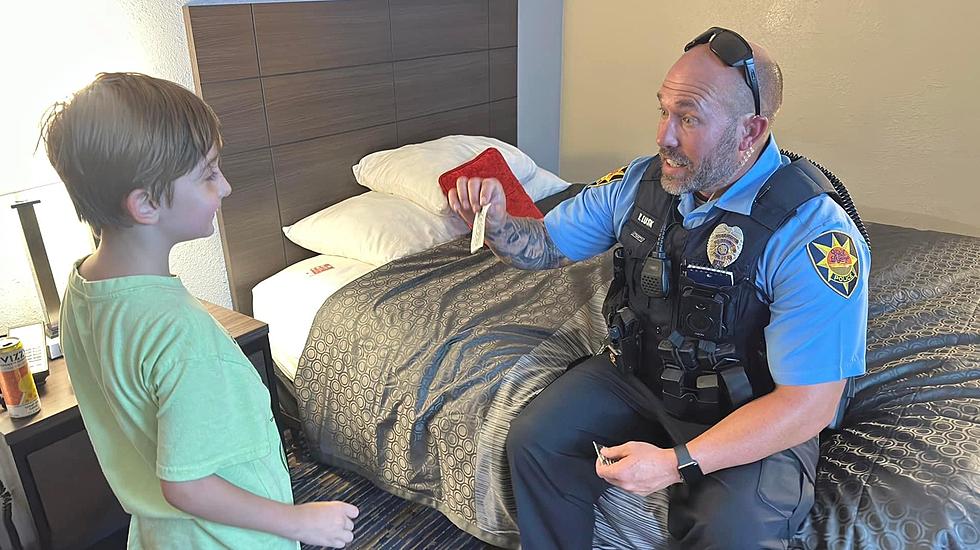 A Cop With Heart: SGPD Officer Takes Time For Local Boy