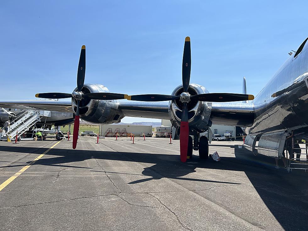 B-29 Doc Visits Western Sky Aviation Warbird Museum in St. George
