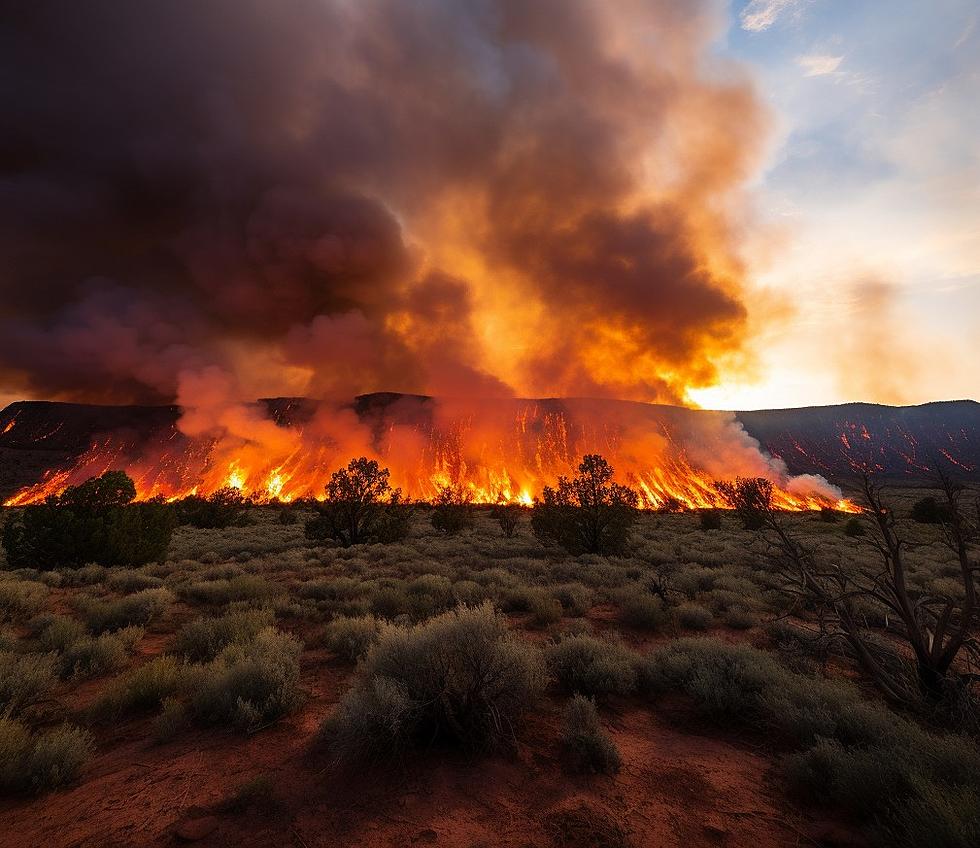 Major Fire in Southern Utah Causes Evacuation Order for Leeds and Harrisburg