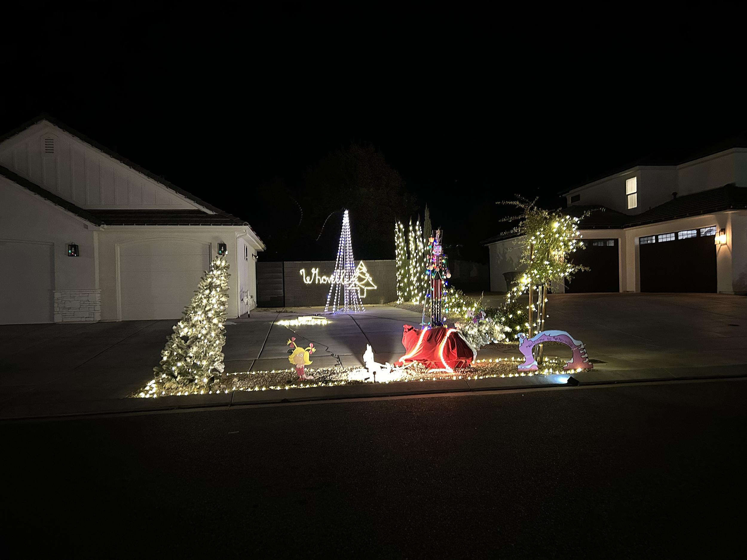 Can I Leave My Christmas Lights on At Night? - TopTech Electric