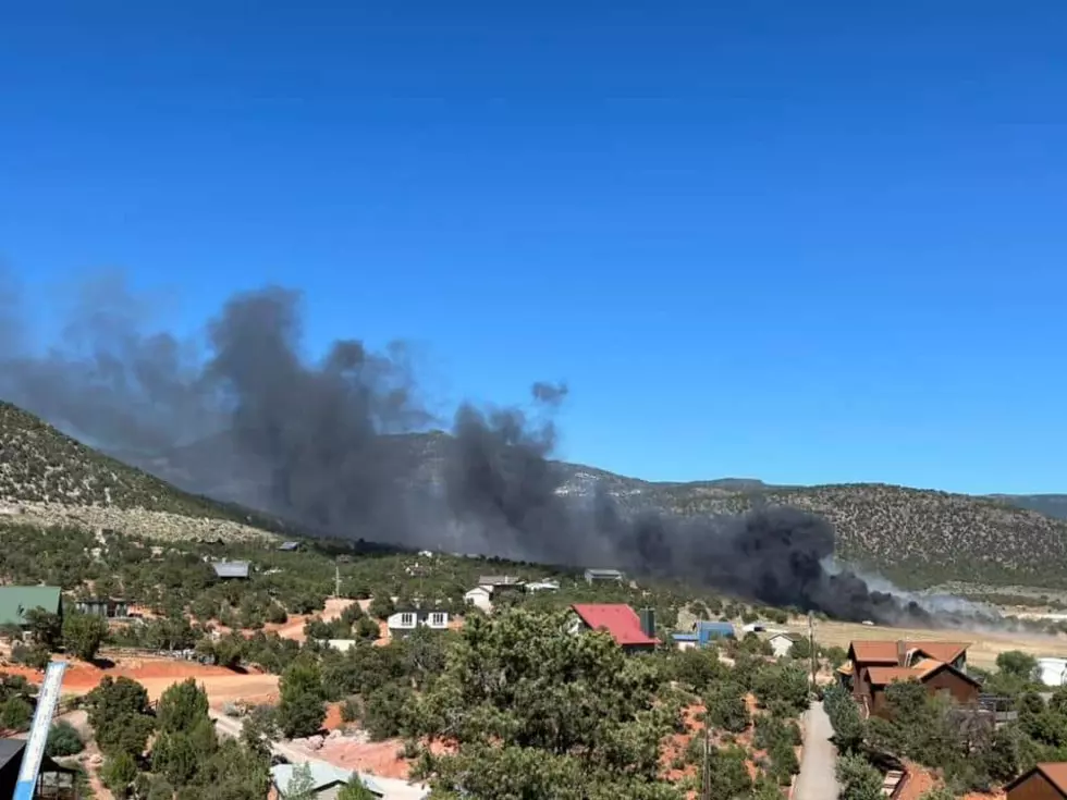 Wildfire Causes Evacuation Order in Central Utah with Structures Threatened