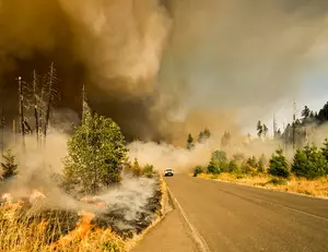 A Firefighting Helicopter Has Crashed in the Wide Mouth 2 Fire