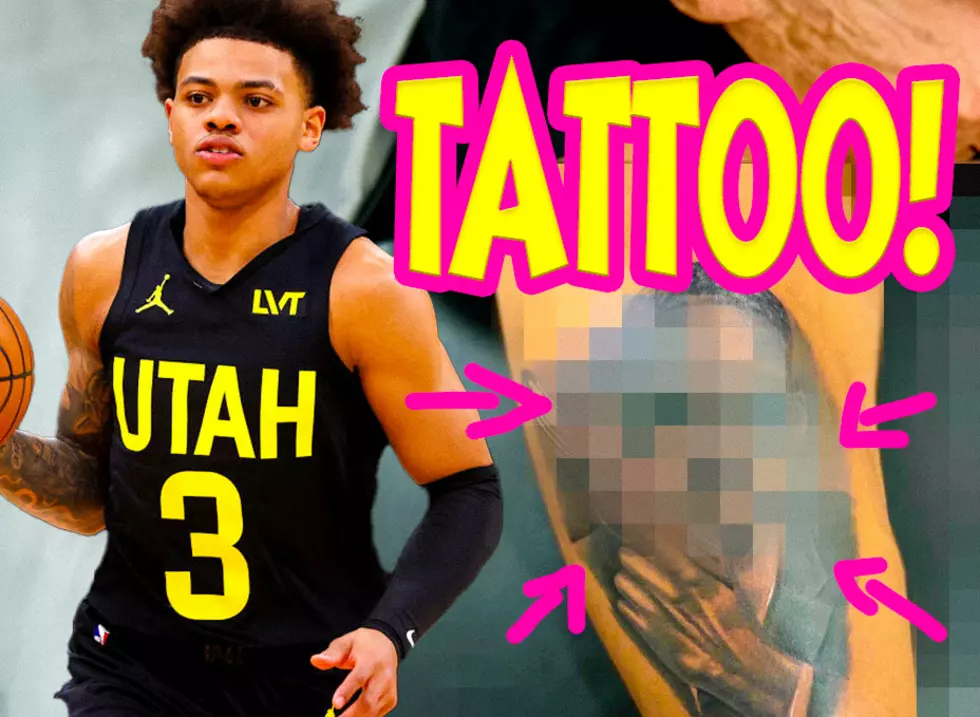 BAD CHOICE?? Utah Jazz Player Gets Tattoo of Surprising Actor