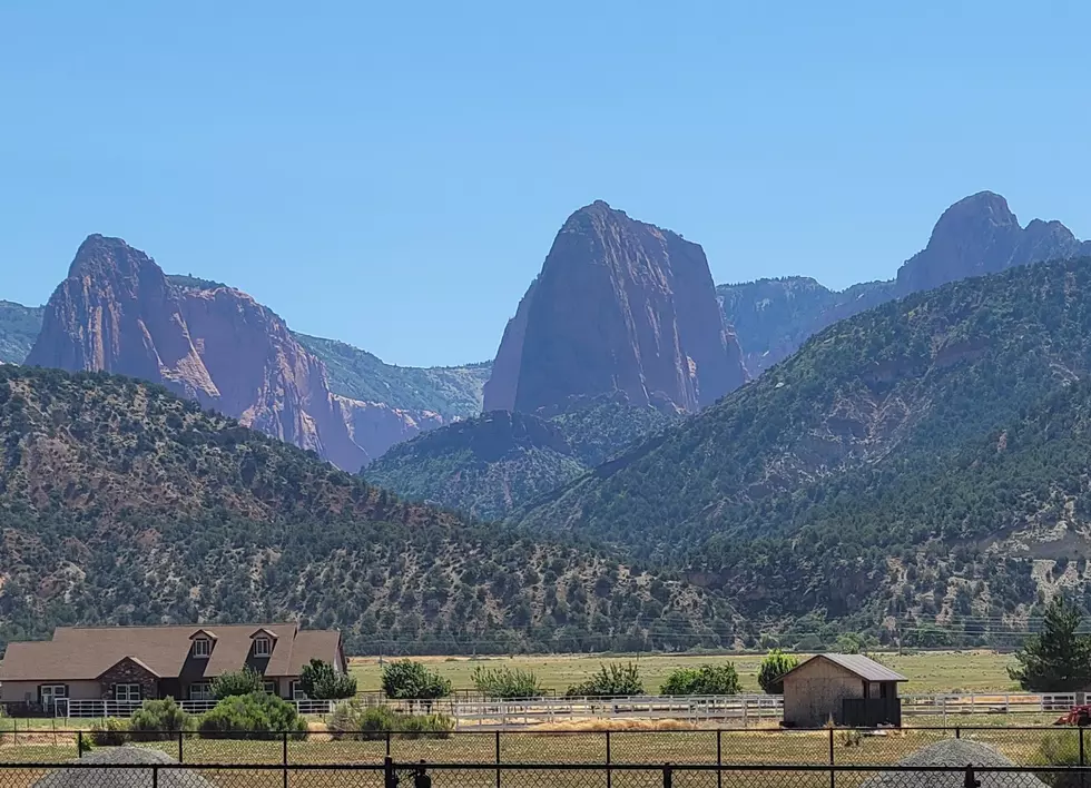 View Into Kolob Canyon