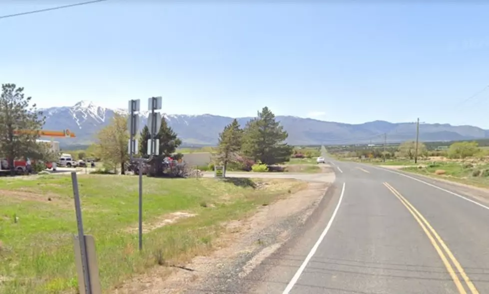 Go past the gas station, from Google