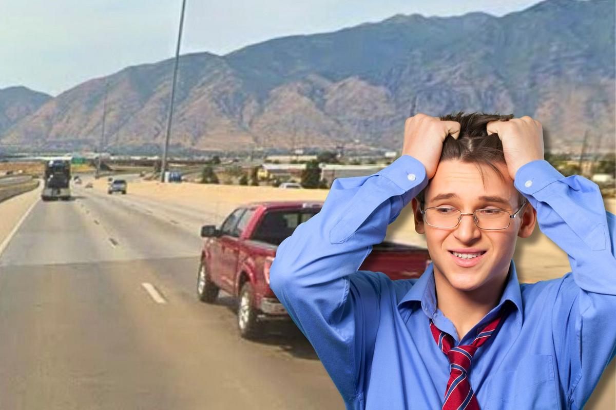 Illegal in Utah to Camp in the Left Lane