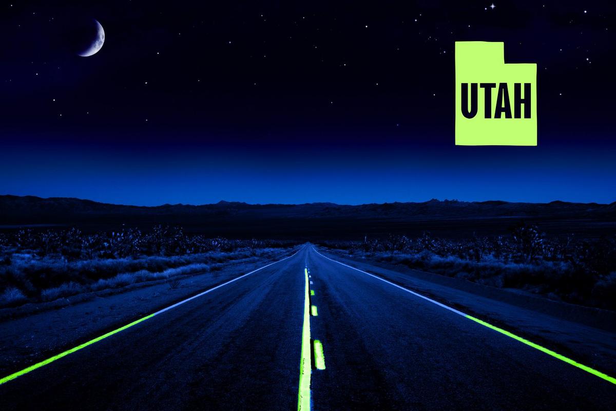New Tech Could Make Utah Roads Glow in the Dark