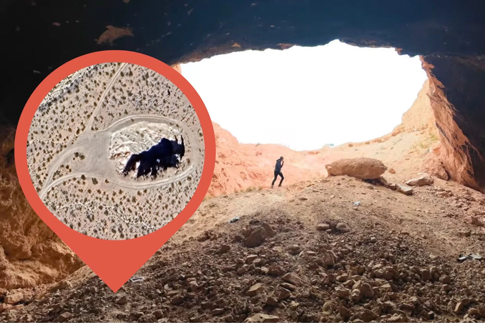 カンナバーロHOLE Massive Hole In The Ground Seen Near Beaver Dam