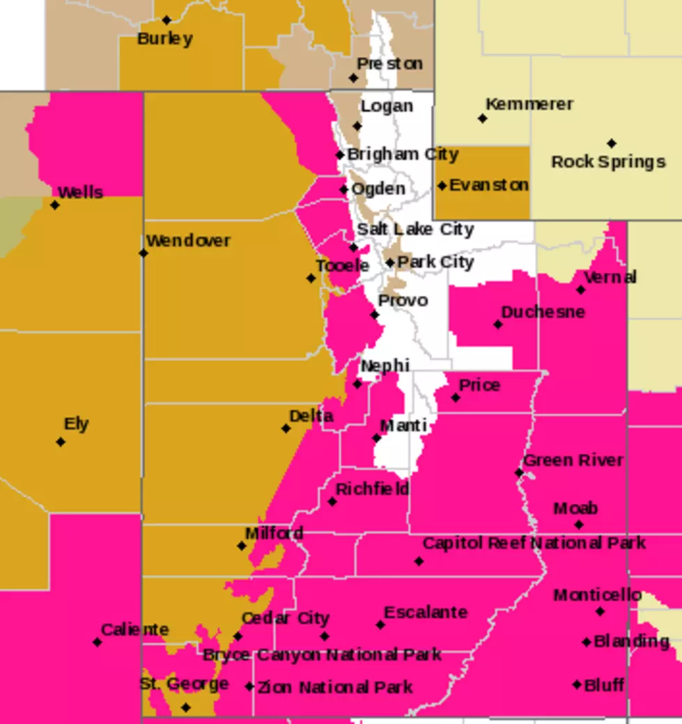 High Winds, Low Humidity Combine For Red Flag Warning For Southern Utah