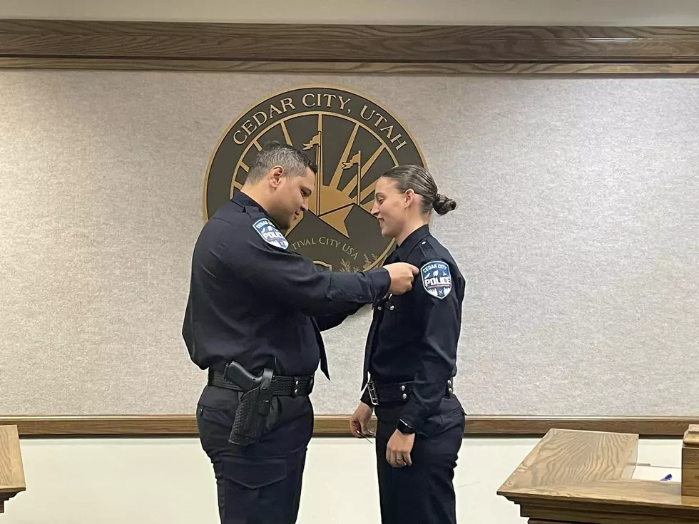 Cedar City Police Has First Married Couple Working Together
