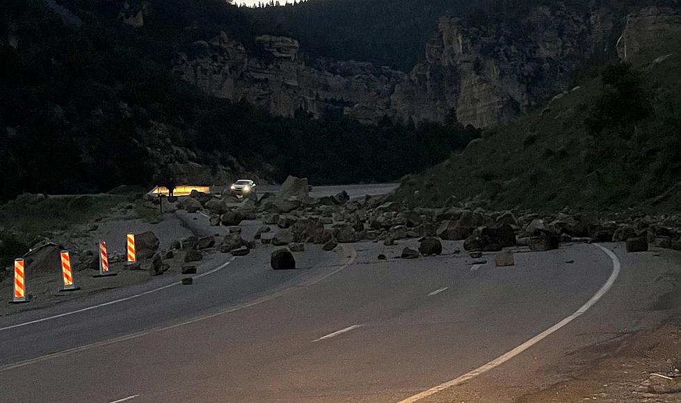 Rock Slide Closes Highway 14
