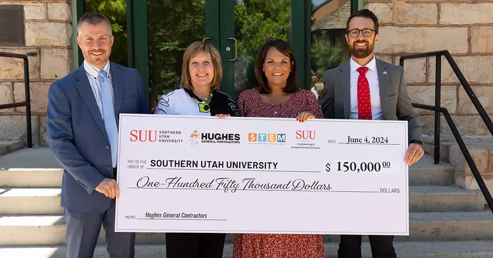 SUU Programs Beneficiary Of Generous Gift From Hughes Contractors