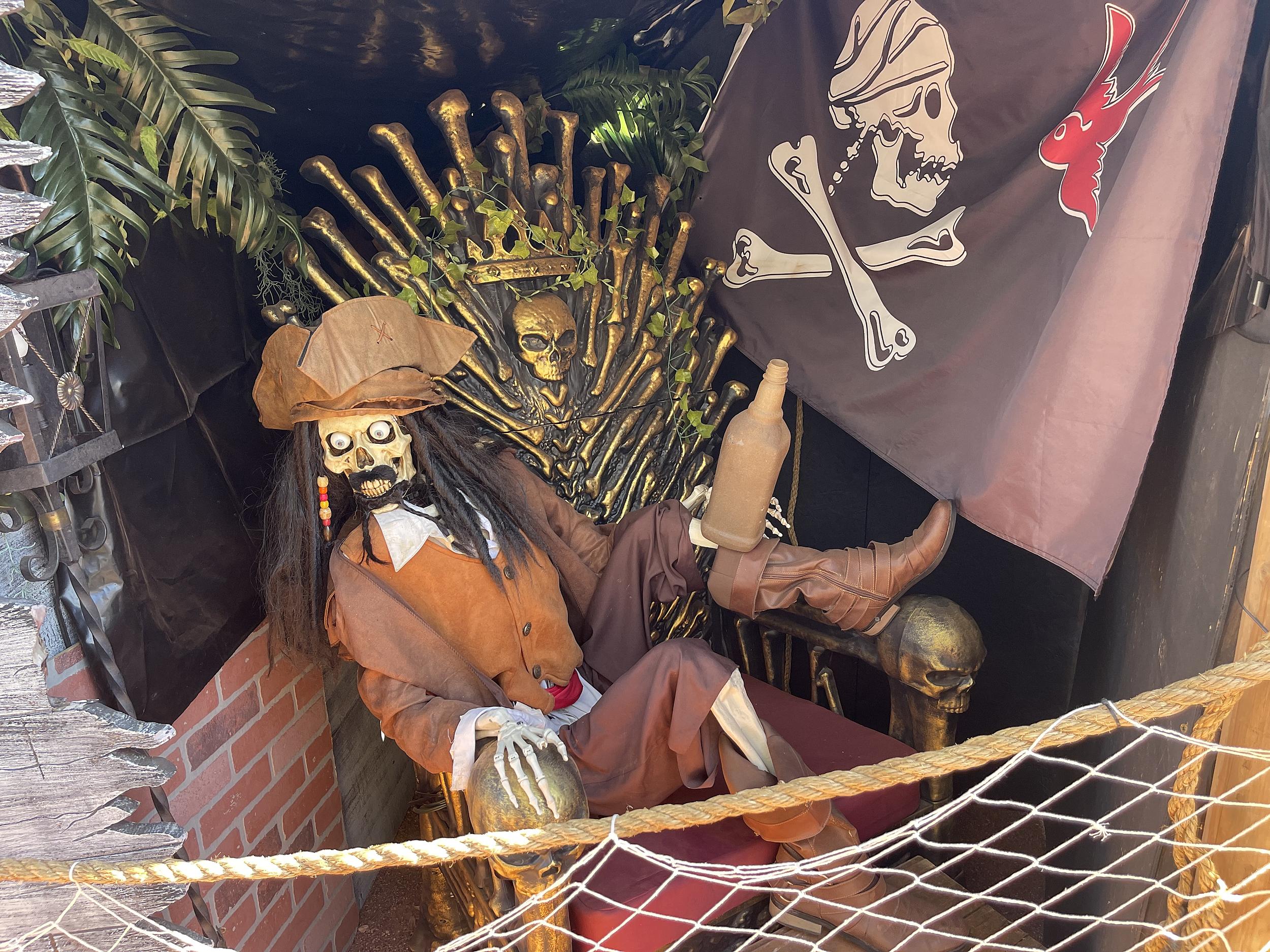 Photos: Inside Pirates of the Caribbean pirate ship in Halloween