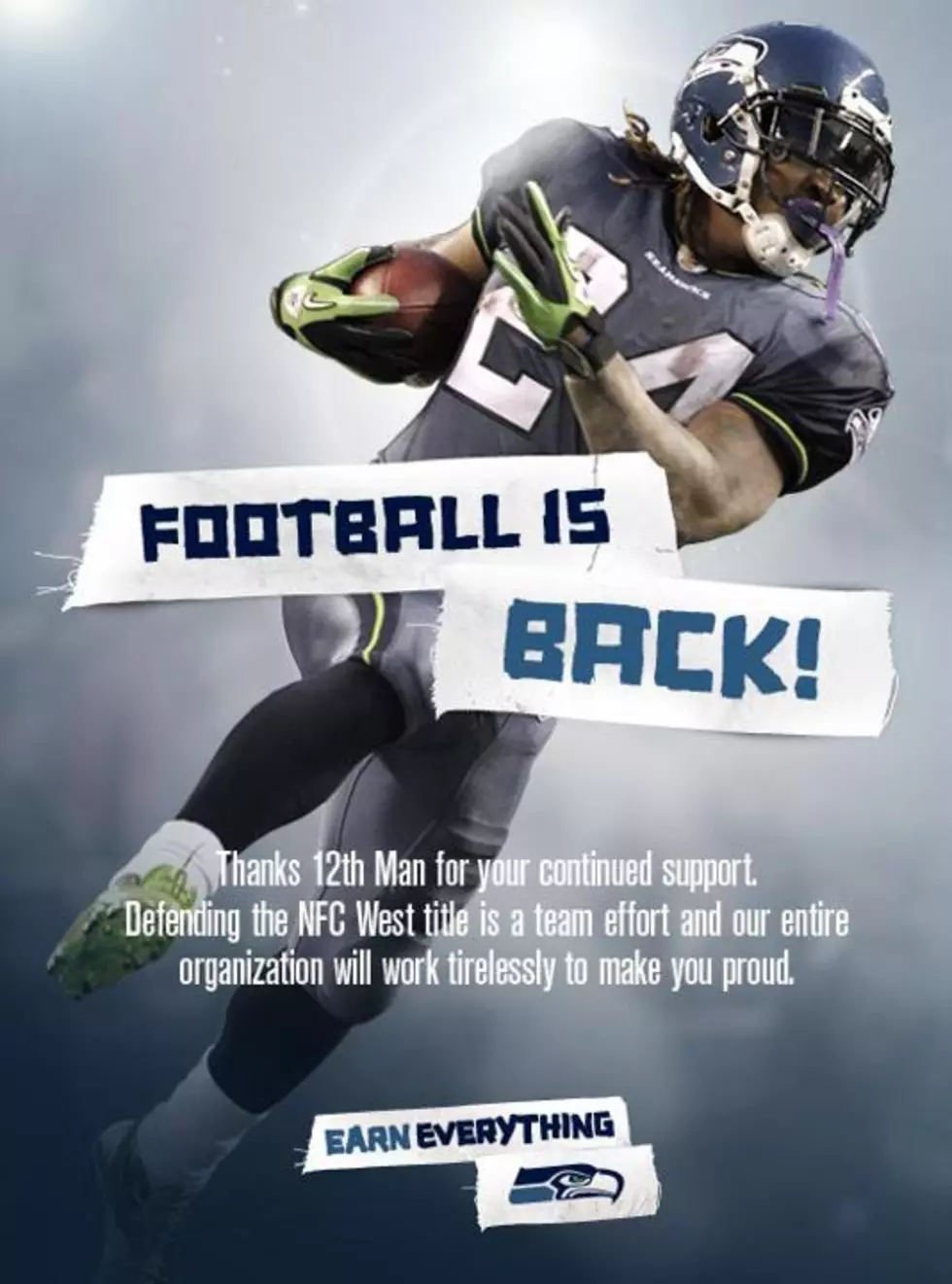 Football Is Back! We&#8217;re Your Seahawks Station!