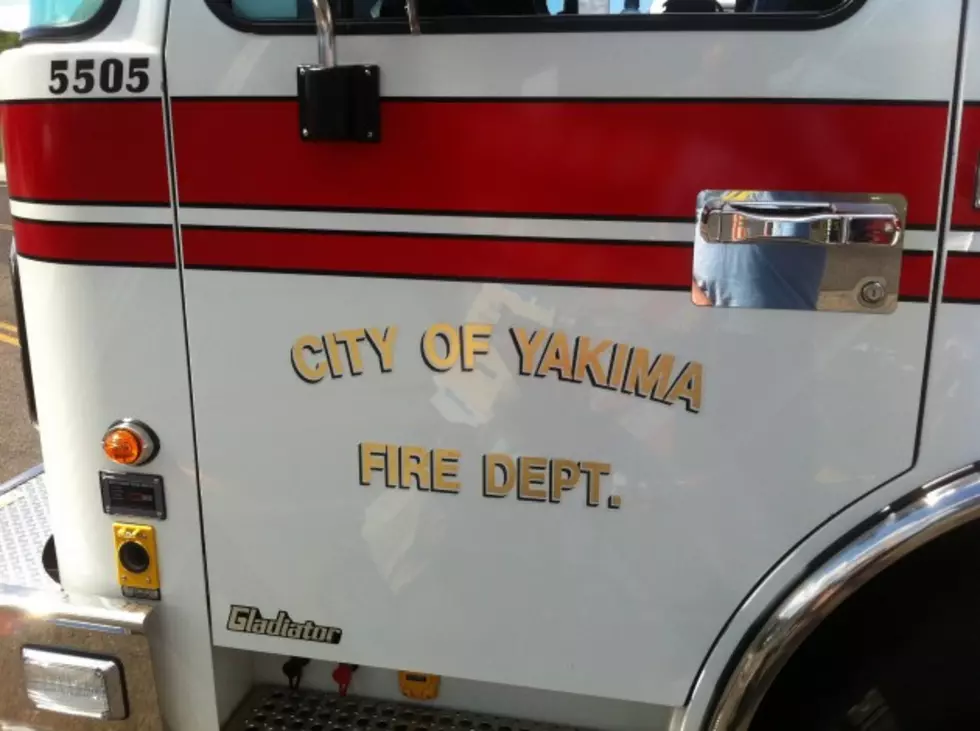 Tuesday Afternoon Garage Fire Keeps Yakima Firefighters Busy and Destroys Two Cars