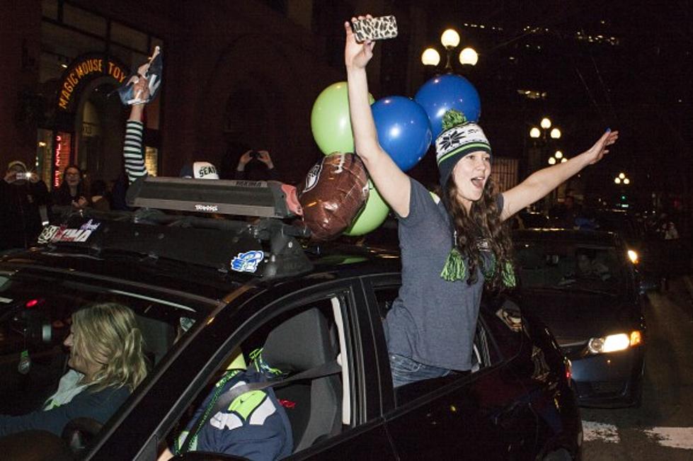 Watch: The Seahawks Return from Super Bowl Victory [VIDEO]