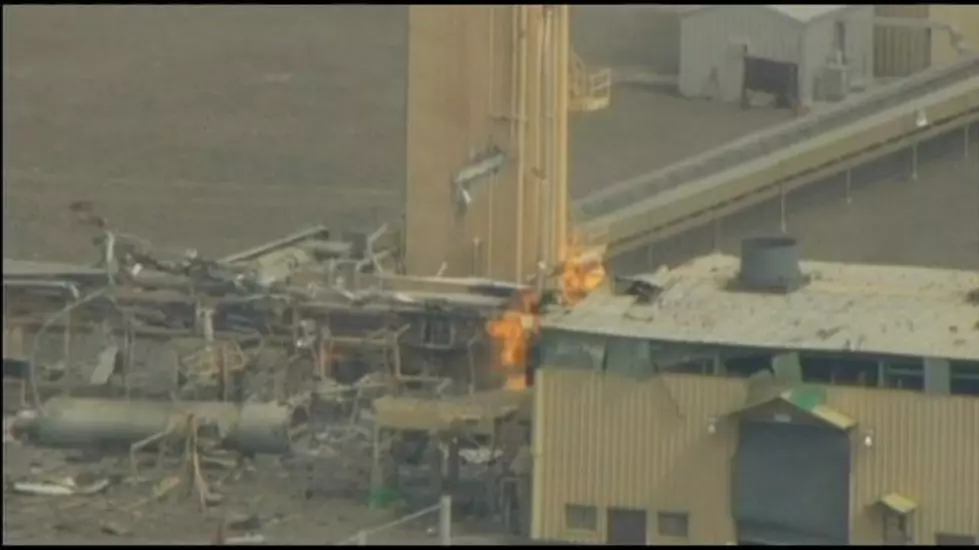 Explosion at Gas Plant Draws Help From All Over State