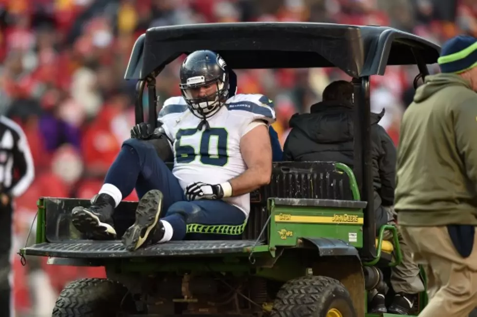 Seahawks&#8217; Unger Out Three to Four Weeks With High Ankle Sprain