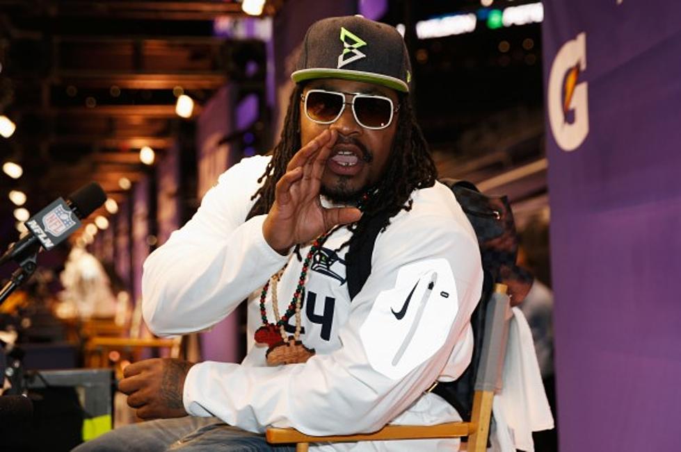 Watch: Marshawn Lynch’s Super Bowl XLIX Media Day Appearance [VIDEO]