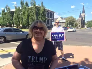 Trump Truck Sees Lots Of Supporters In Yakima