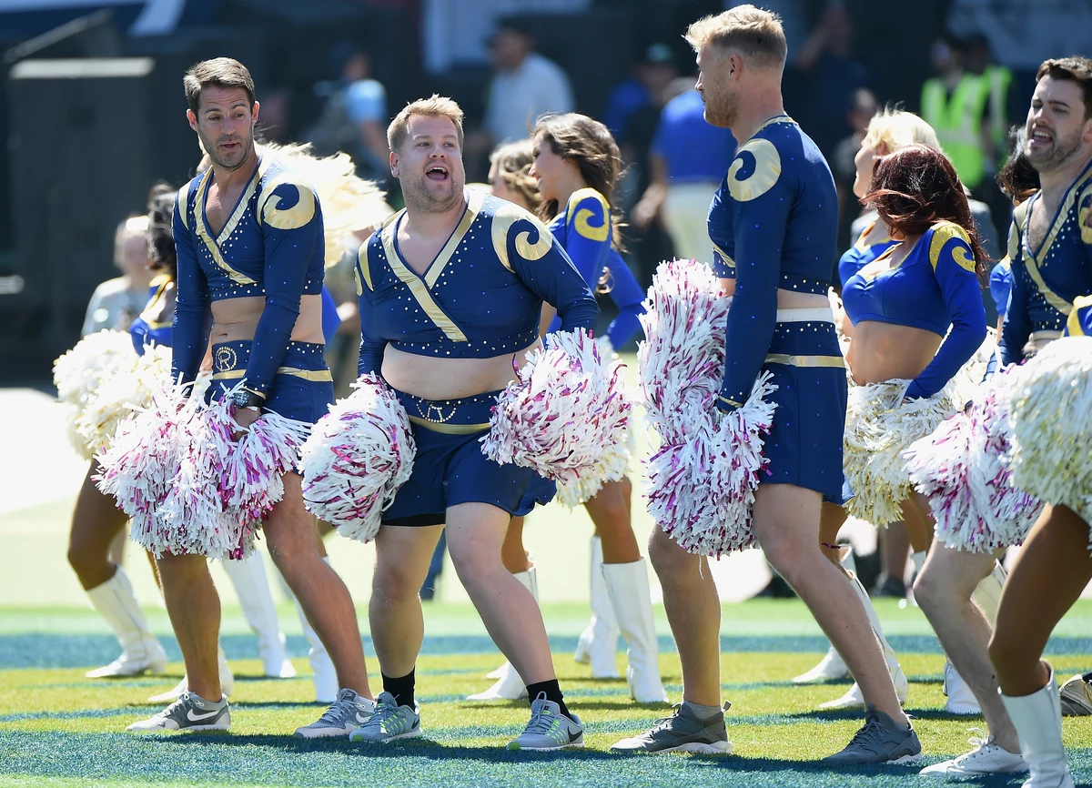 When men pick up the pom-poms: All-male cheerleading team hope to challenge  gender norms