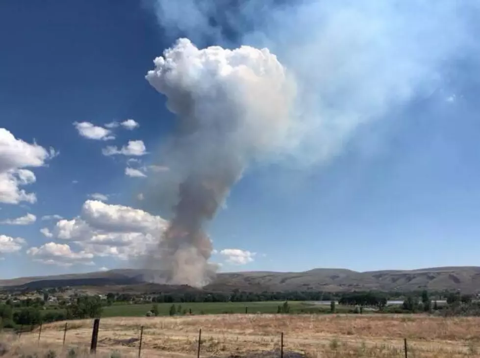 Valley Firefighters Battle Big Wildfire In Selah 