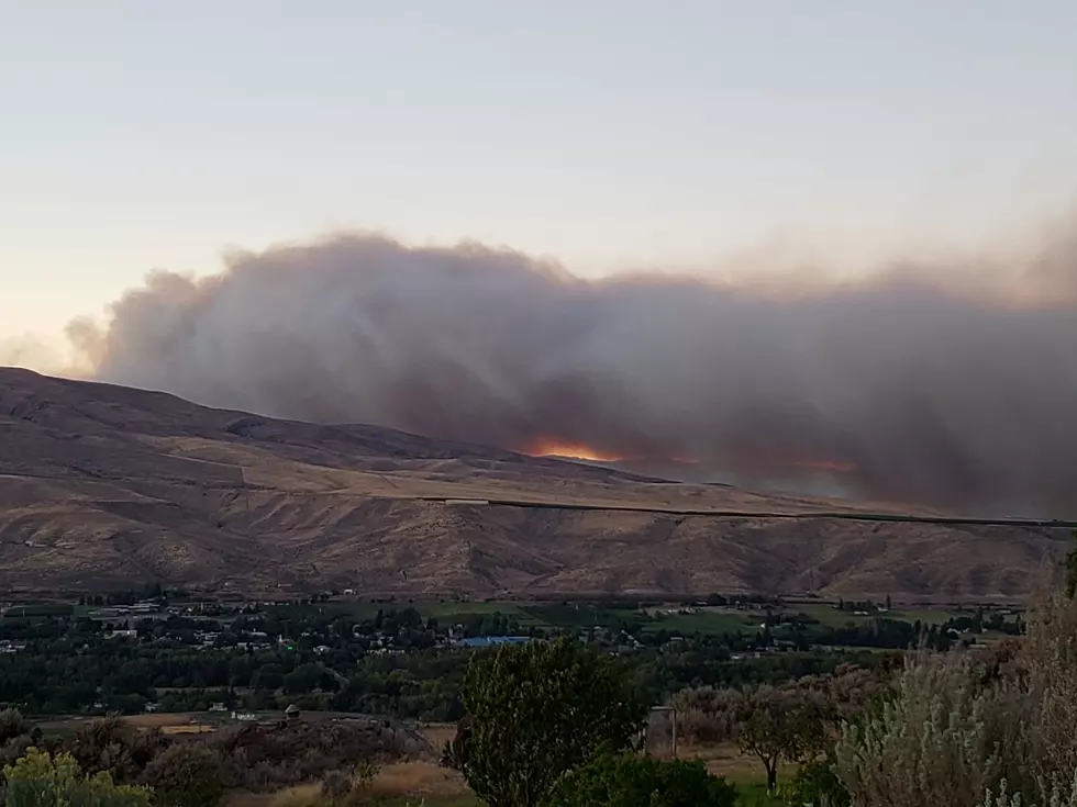 (Updated at 9:30 a.m.) Evans Canyon Fire Forces Evacuations