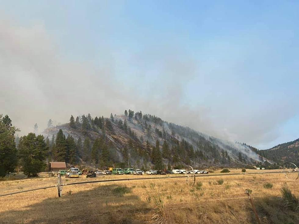 Flames Still Hot but Not Growing as Fast in Schneider Springs Fire