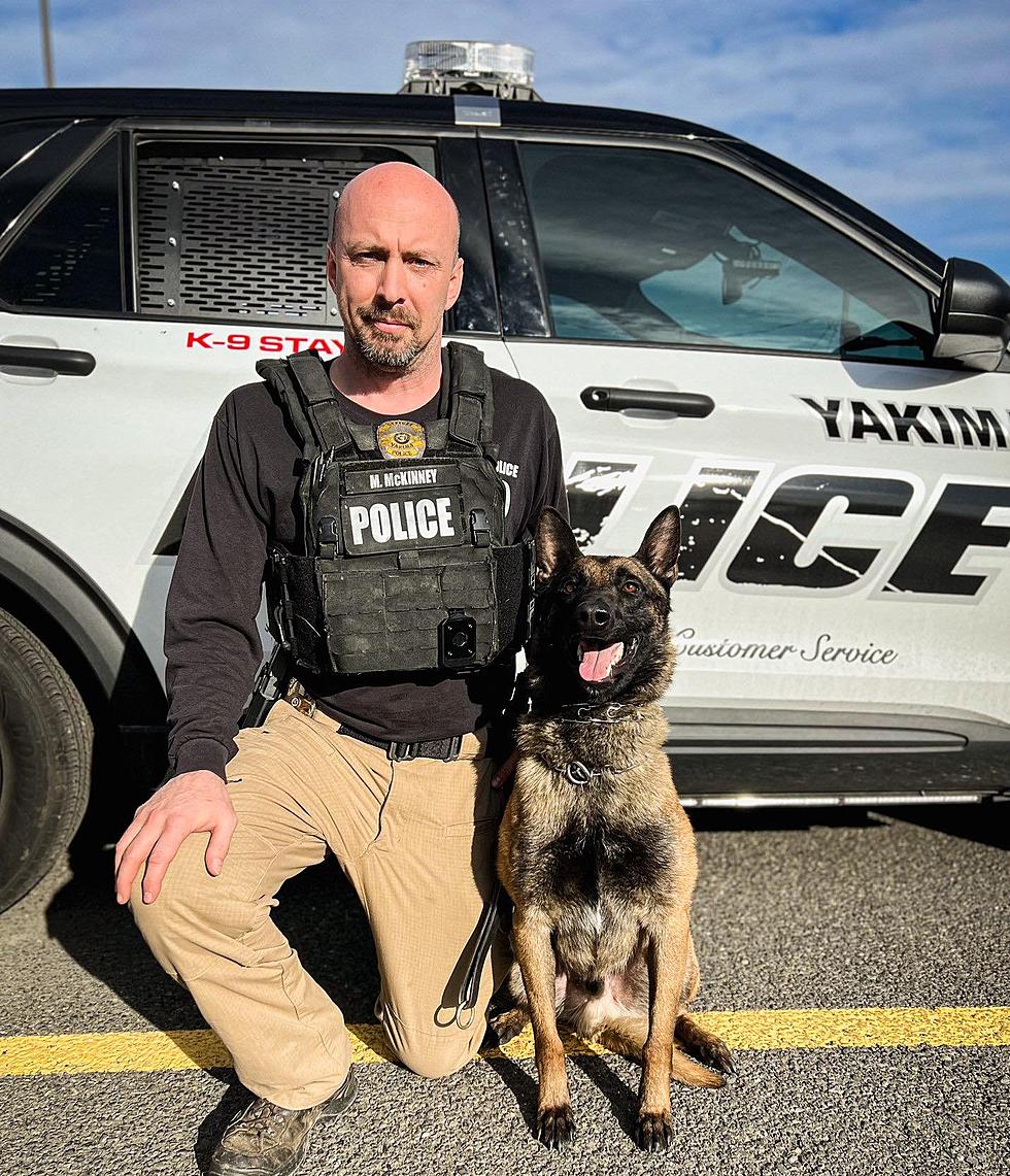 Yakima Police Welcome New K9 Officer to The Force