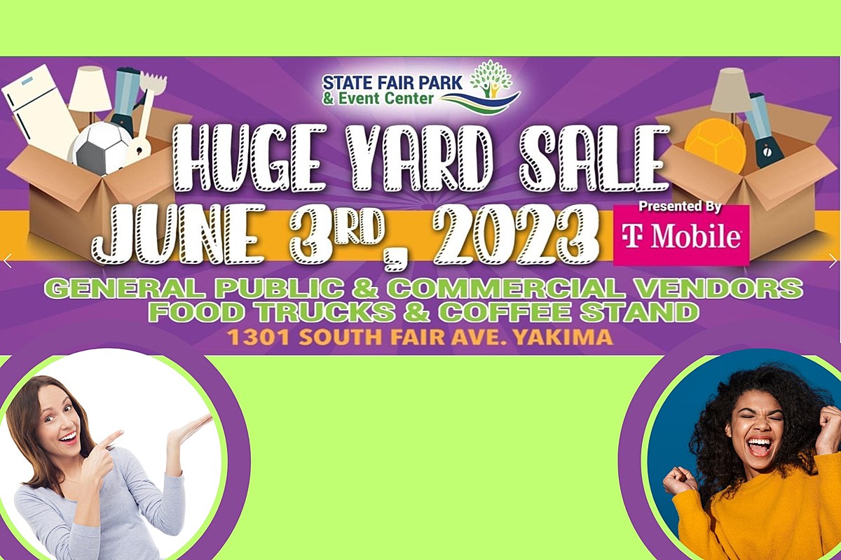 The HUGE Yard Sale on Saturday in Yakima: Are You Going?