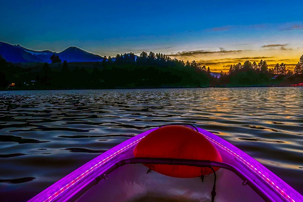 See Nighttime Magic Exploring Glass Kayaking Boat Tour in Oregon
