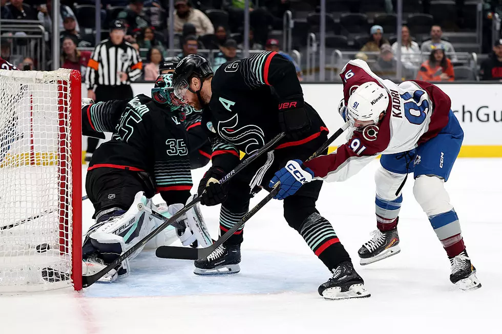 Kadri scores 1st goal since rejoining Avs, MacKinnon adds his NHL-best 44th in 5-1 win over Kraken