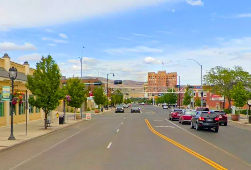 View of Downtown Yakima on Yakima Ave