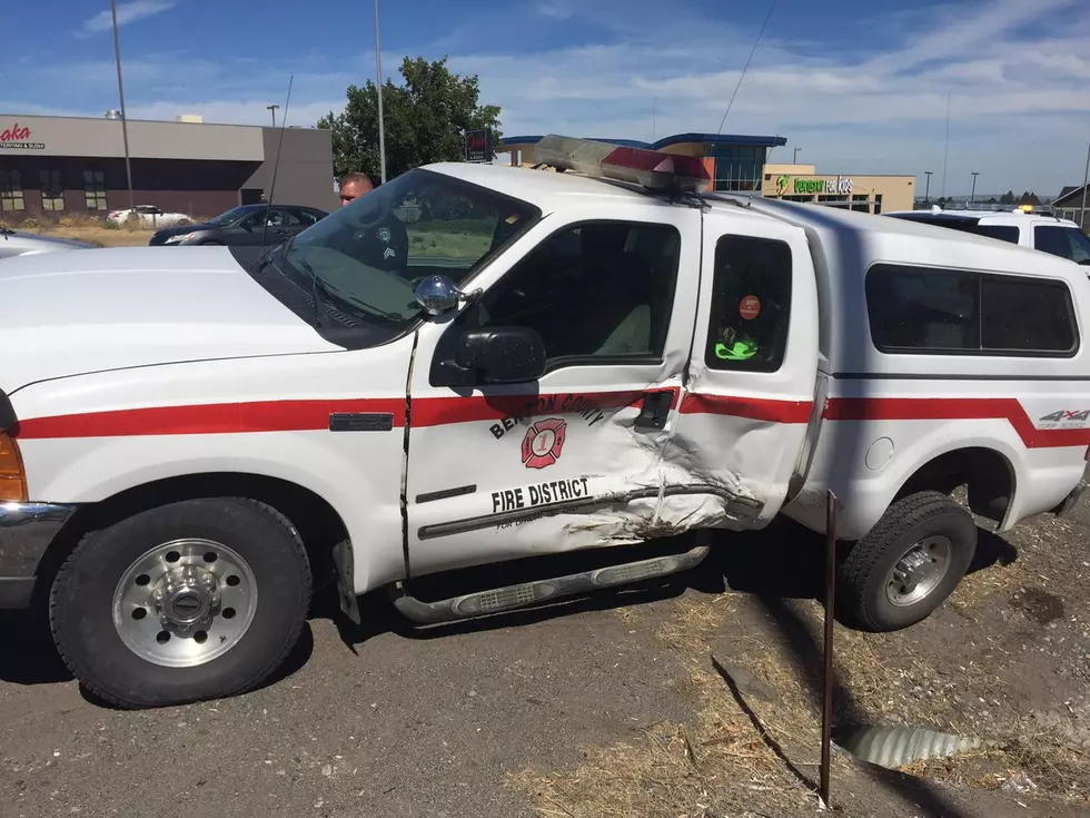 Benton County Fire Chief recovering after crash in Kennewick