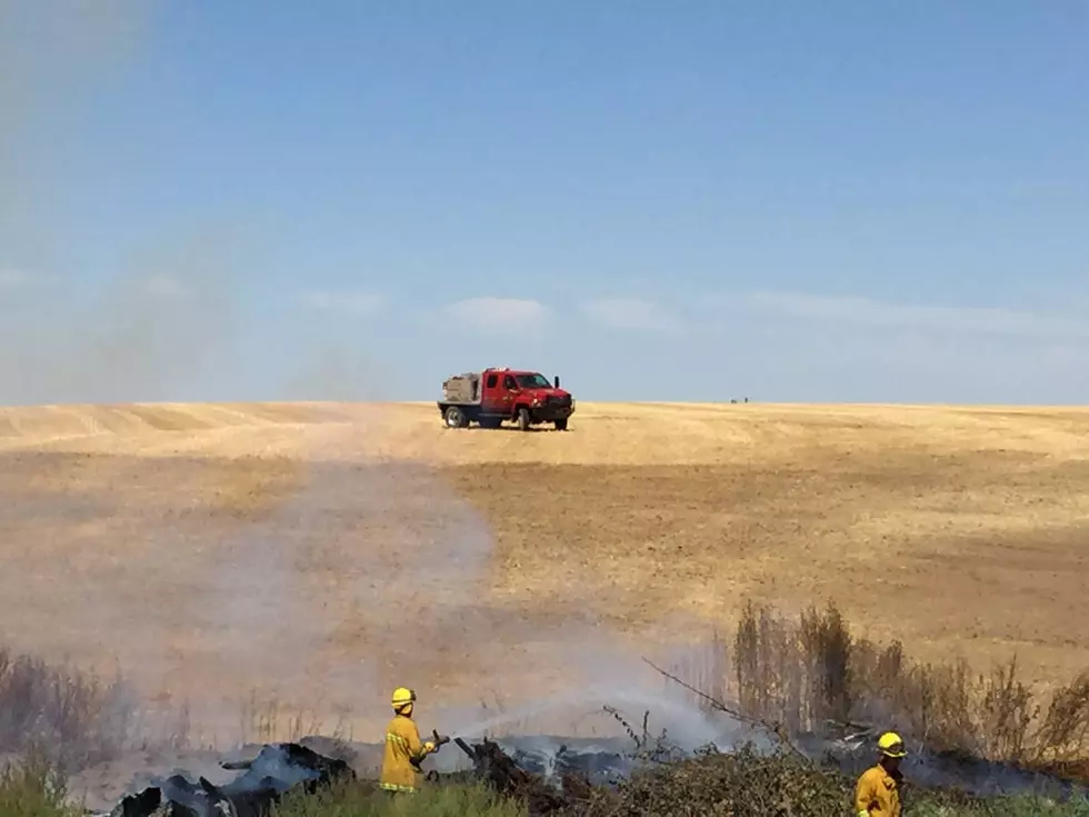 Walla Walla firefighters put out fire started in debris near golf course