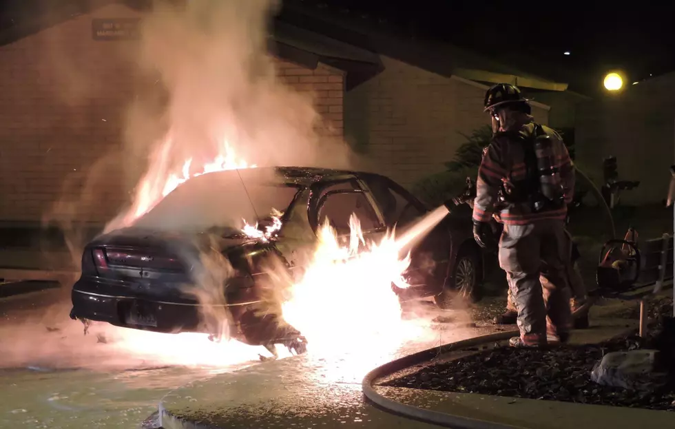 VIDEO: Pasco police investigating suspicious car fire