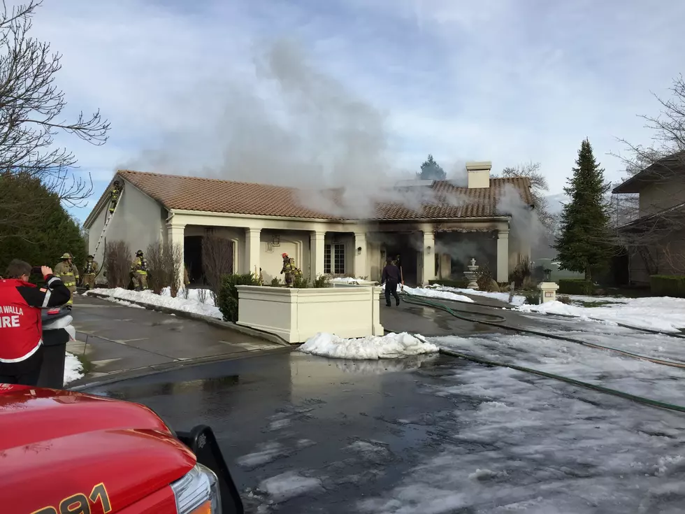 Dogs rescued from Walla Walla home damaged by fire