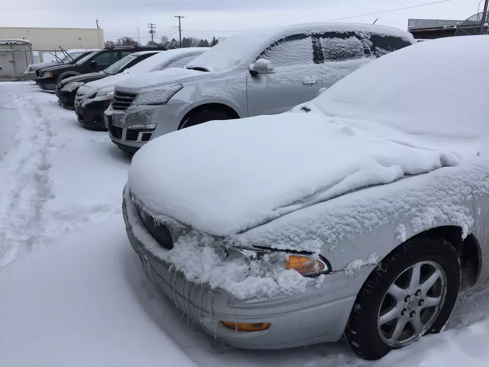 Snow is forecasted to hit the Columbia Basin Tuesday night