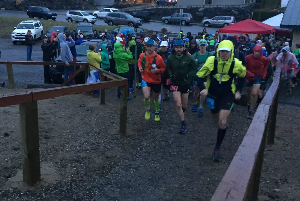 #VIDEO: Dedicated athletes brave rainy weather to conquer Badger Mountain Challenge