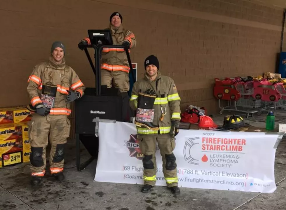 Richland firefighters raise $50,000 as part of stairclimb fundraiser for cancer research