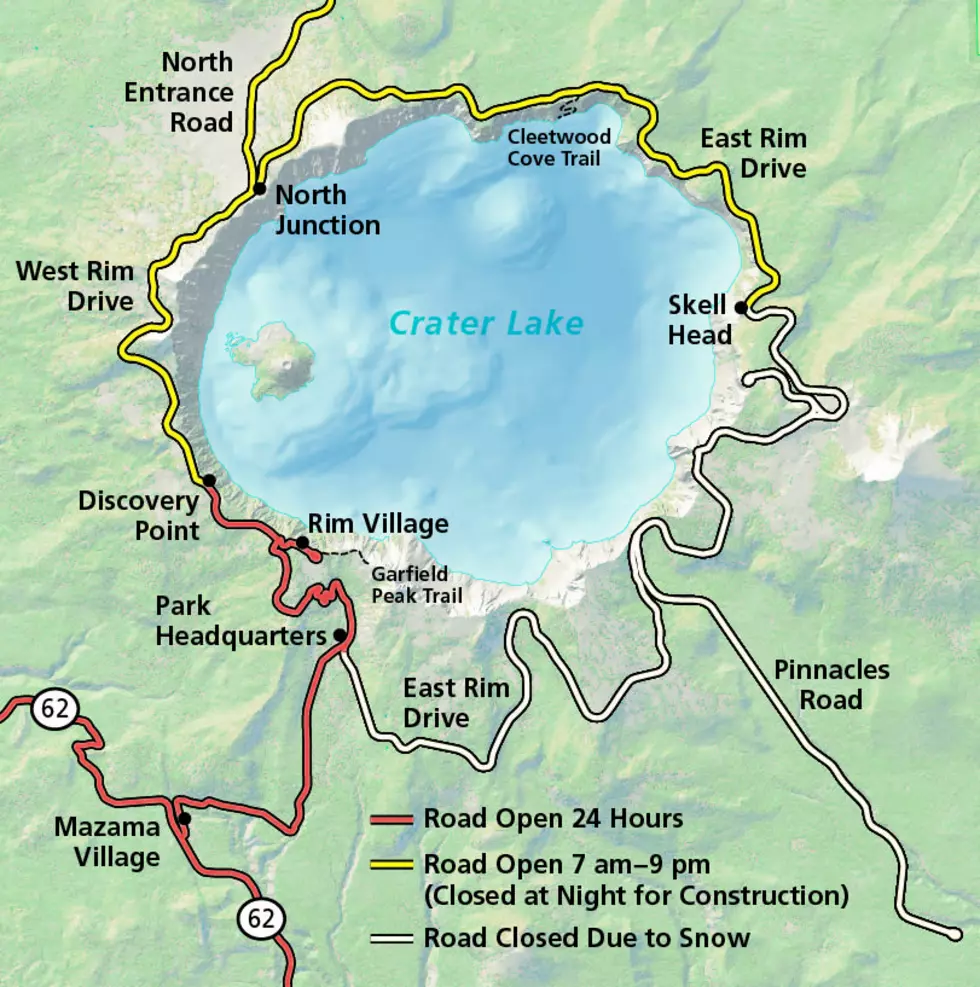 Florida man dies in fall at Crater Lake