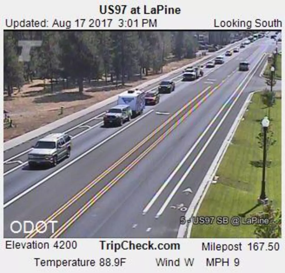 Eclipse traffic already heavy in central Oregon