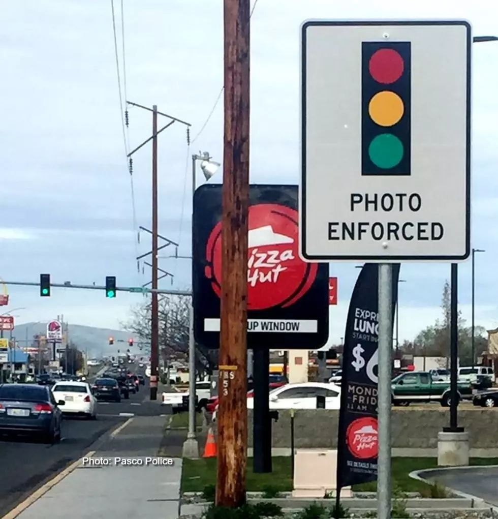 Red light cameras in operation in Pasco