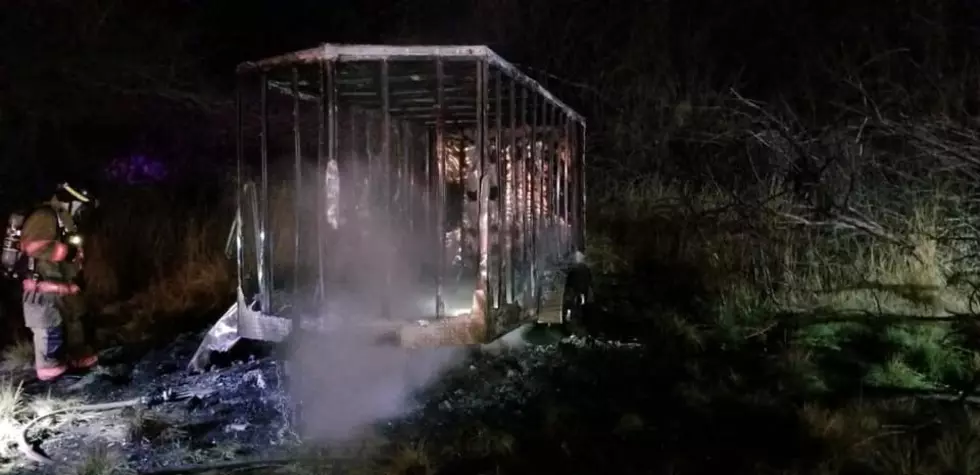 Trailer fire in Hover Park considered possible arson
