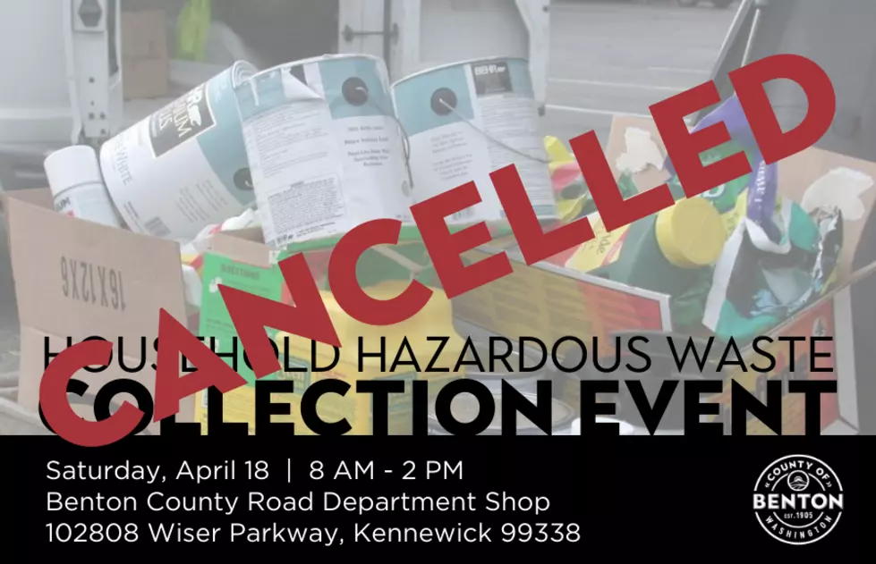 Benton County hazardous waste collection cancelled