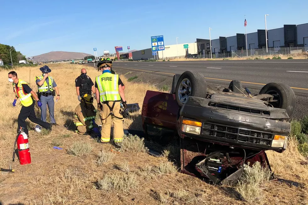 Two injured in rollover crash on Highway 240