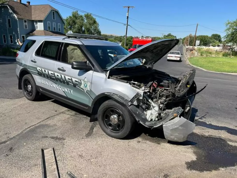 Benton Deputy Taken to Hospital After Crash